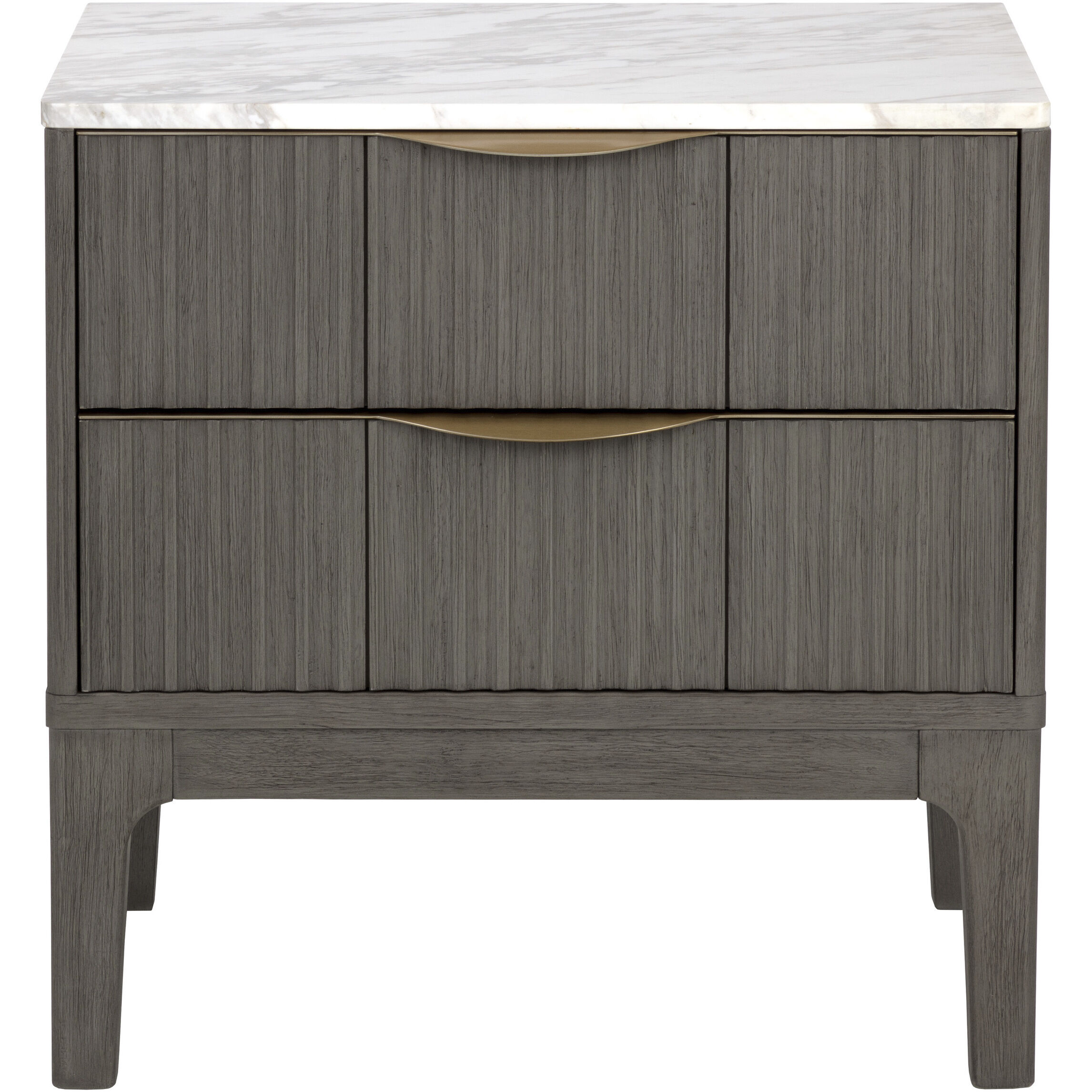 Keldon 23.5 X 23.5 inch White / Grey Night Stand